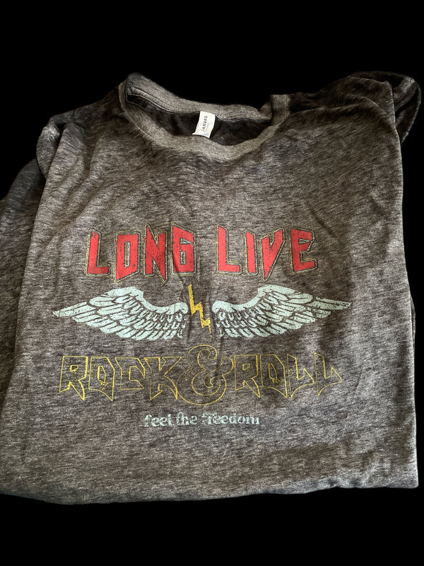 "Long Live Rock & Roll" Vintage Wash Soft T-Shirt (CLEARANCE)