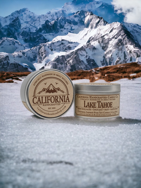 “Lake Tahoe” All Natural Soy Candles and Scents