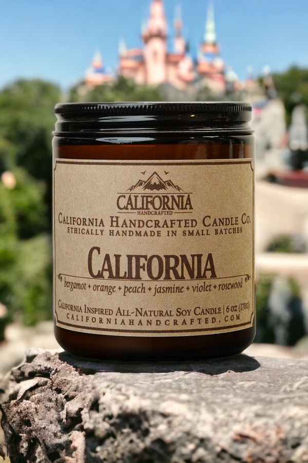 "California" All Natural Soy Candle, Wax Melts & Scents