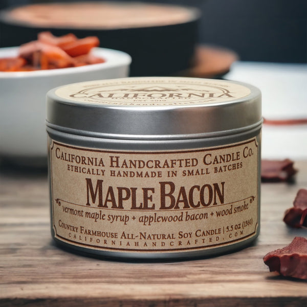 "Maple Bacon" All Natural Soy Candles