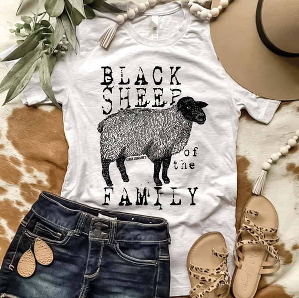 "Black Sheep Of The Family" Unisex T-shirt