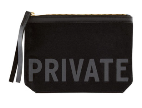 "Private" Travel Pouch