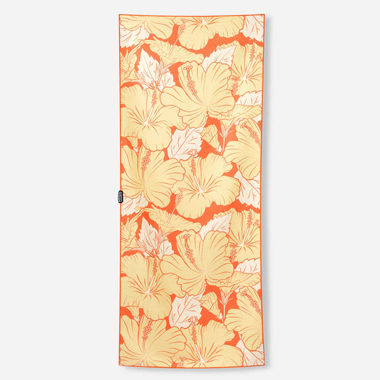 Hibiscus Expedition Orange Quick Dry Original Towel
