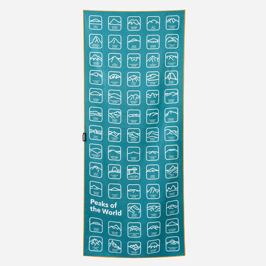 Peaks of the World Teal Ocean Quick Dry Original Towel