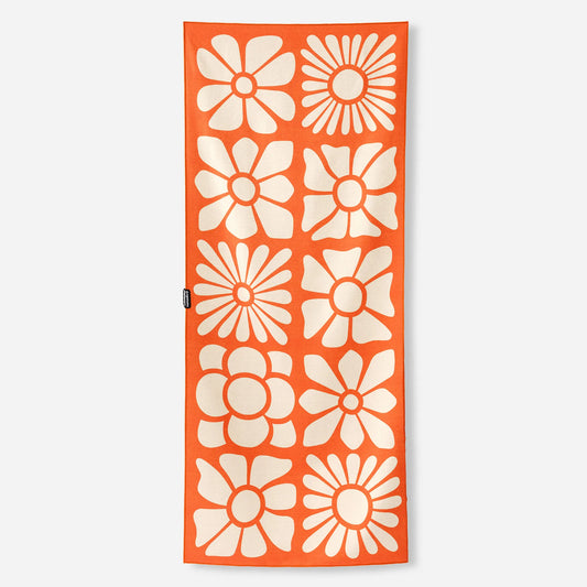 Big Flowers Expedition Orange Quick Dry Original Towel