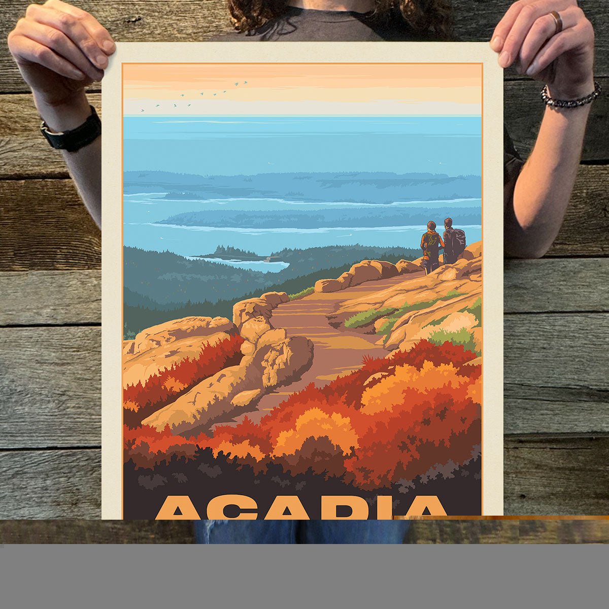 Acadia National Park (63 National Parks) Art Print - Wander Together Outfitters