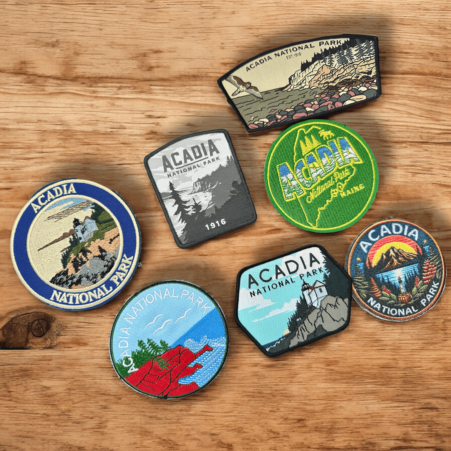 Acadia National Park Iron On Patch - Wander Together Outfitters
