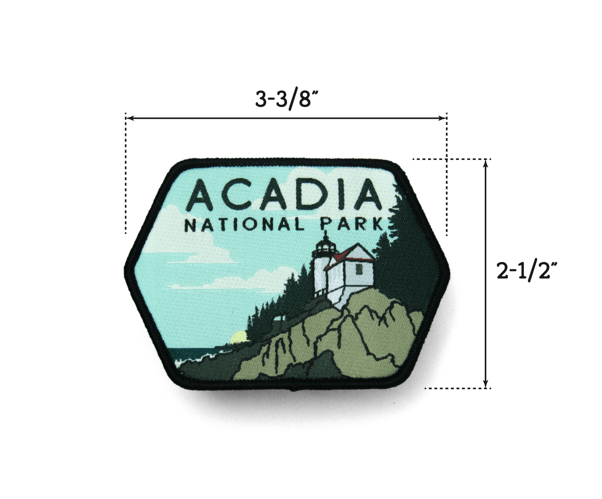 Acadia National Park Woven Patch - Wander Together Outfitters