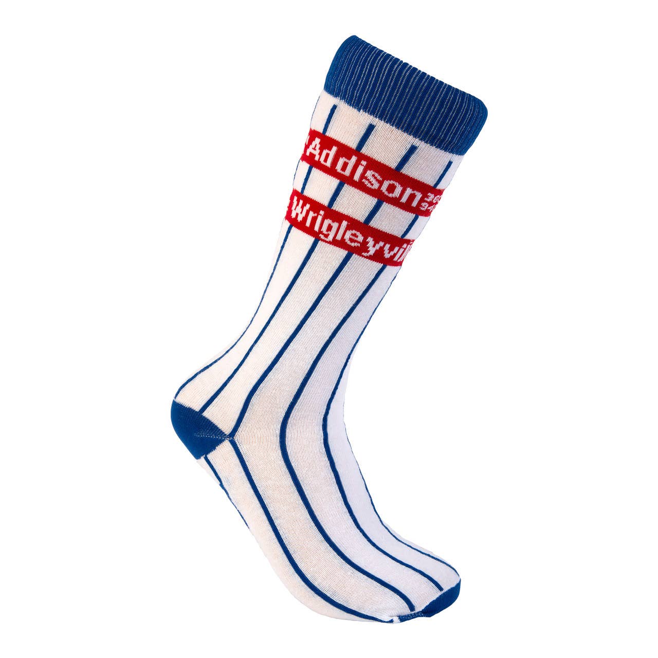 Addison Wrigleyville Chicago Baseball Pinstripe Socks - Wander Together Outfitters