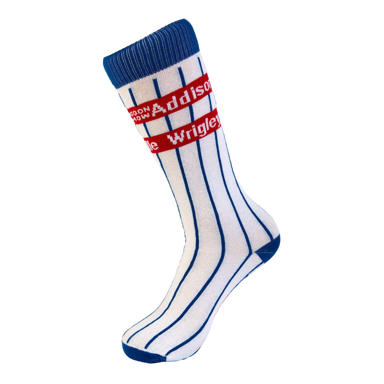 Addison Wrigleyville Chicago Baseball Pinstripe Socks - Wander Together Outfitters