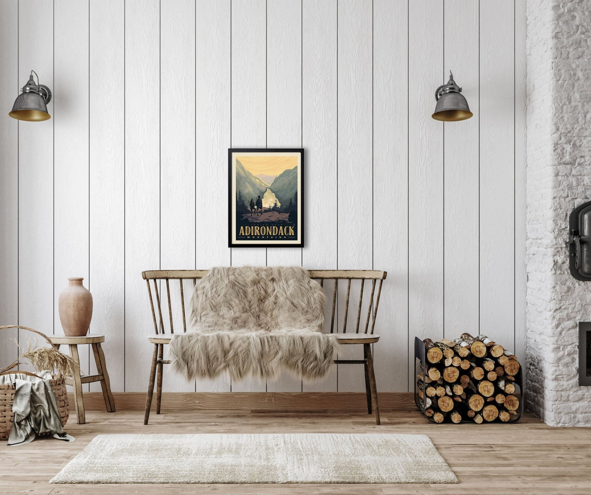 Adirondack Mountains: Indian Head (American Travel) Art Print - Wander Together Outfitters