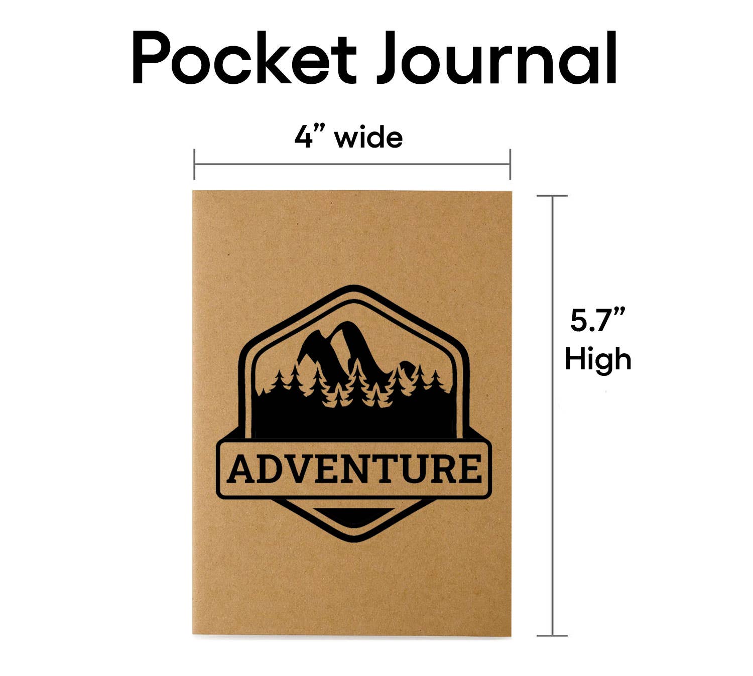“Adventure” 48 - Page Pocket Journal - Wander Together Outfitters