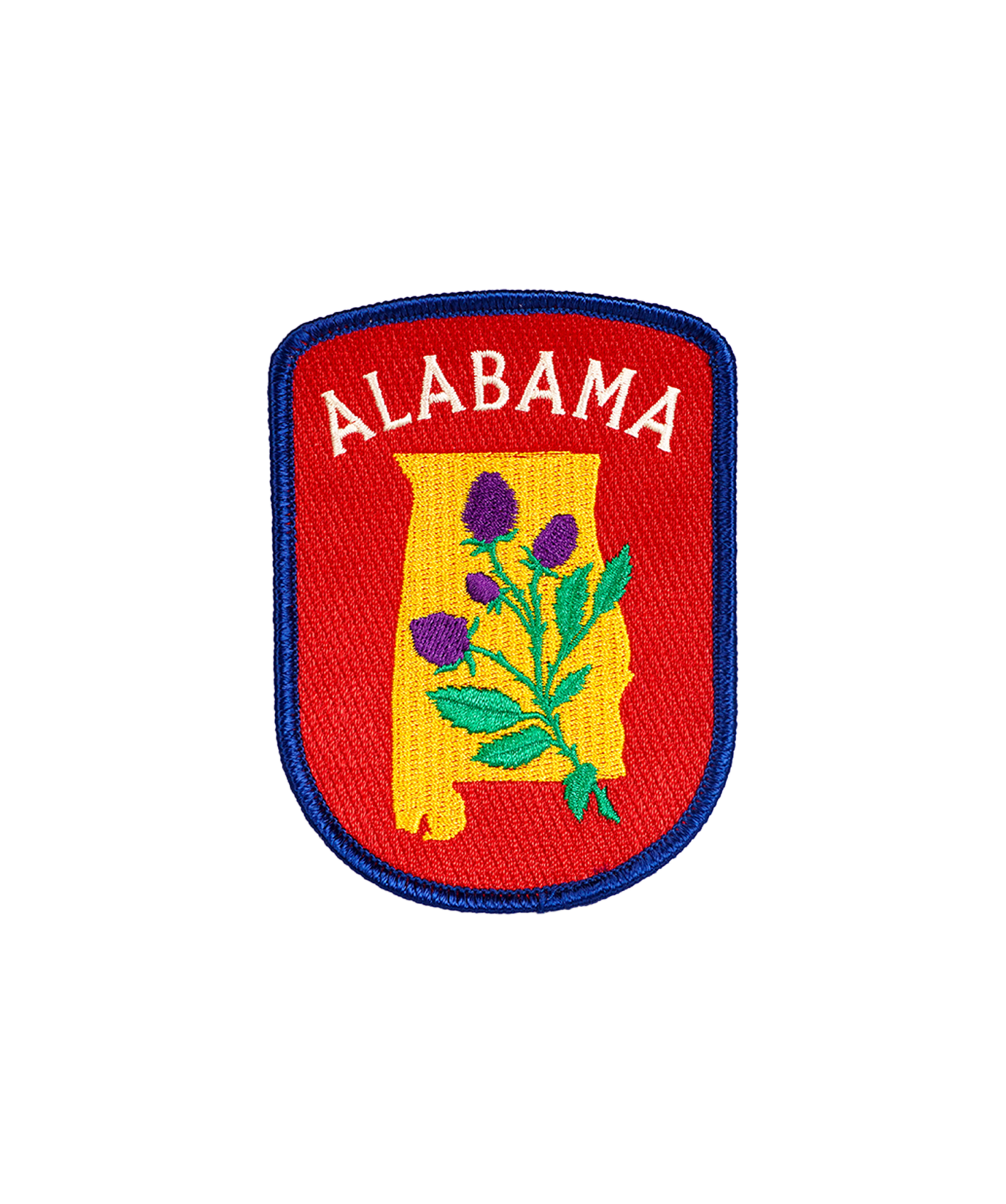 Alabama Embroidered Patch - Wander Together Outfitters