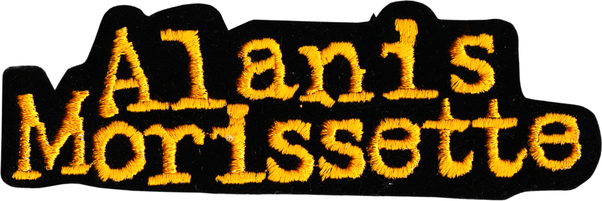 Alanis Morissette Vintage 1990s Iron On Patch - Wander Together Outfitters