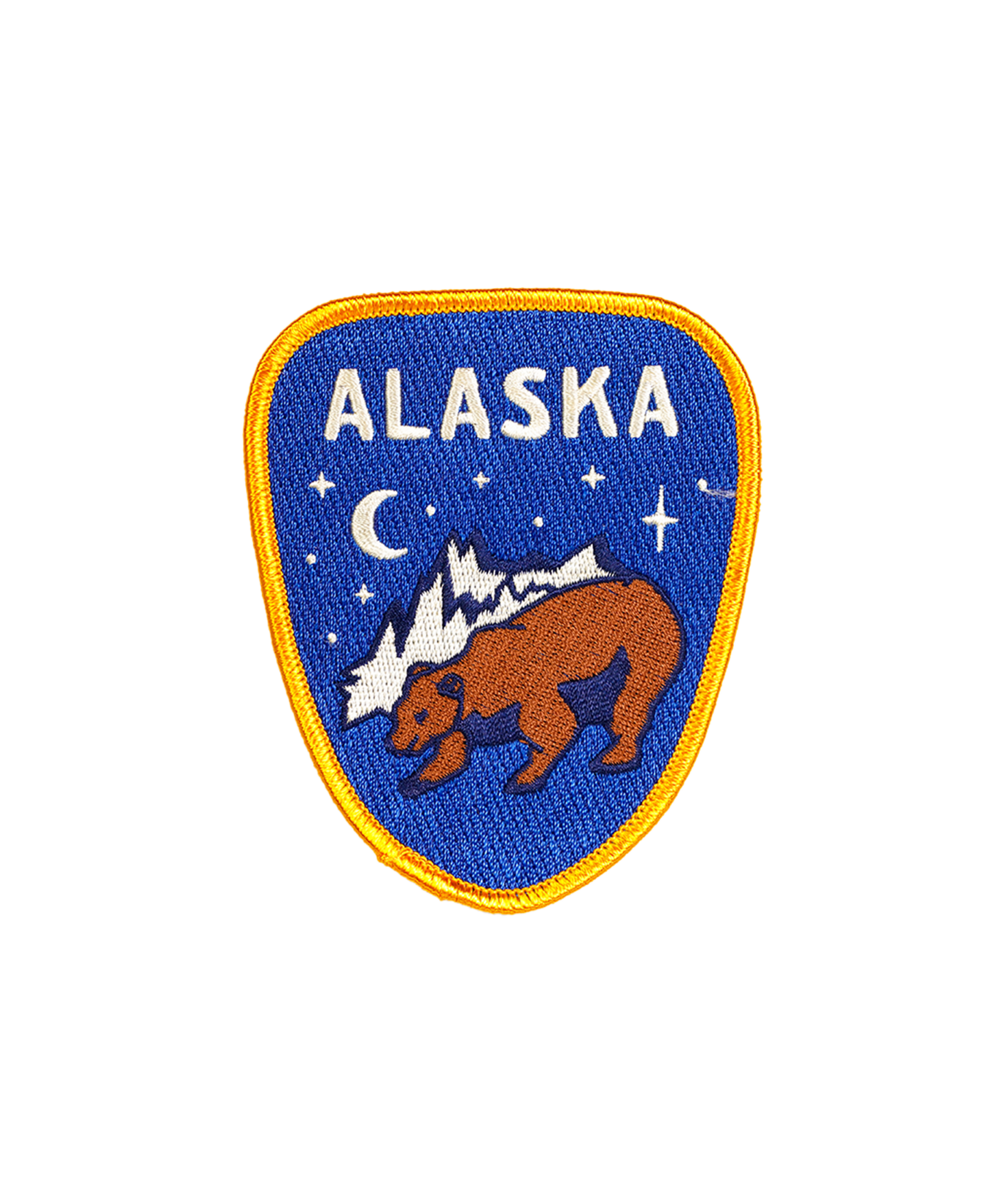 Alaska Embroidered Patch - Wander Together Outfitters
