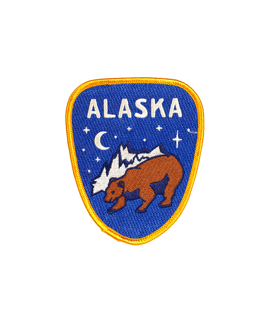Alaska Embroidered Patch - Wander Together Outfitters