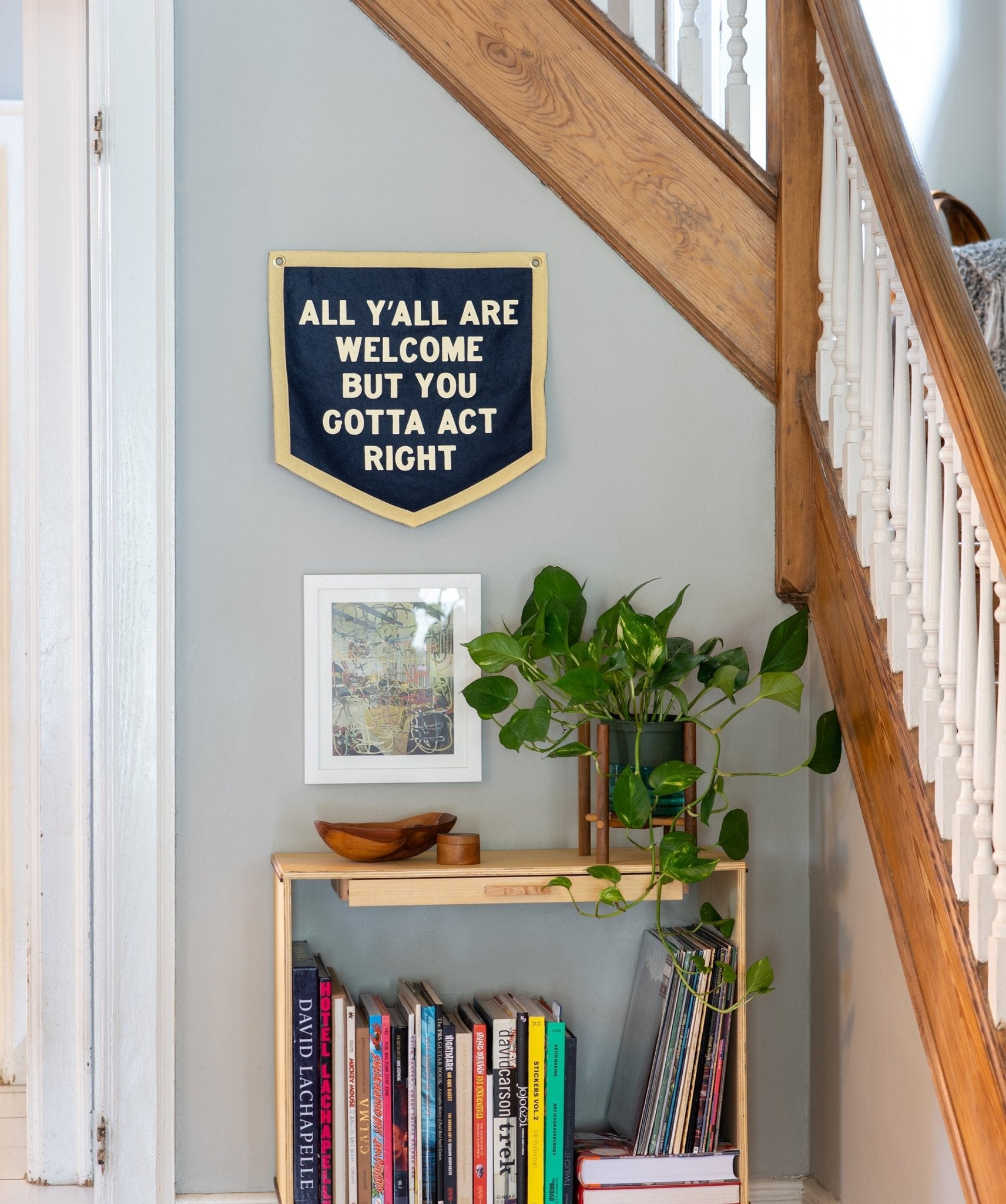 "All Y'all Are Welcome" Camp Flag - Wander Together Outfitters