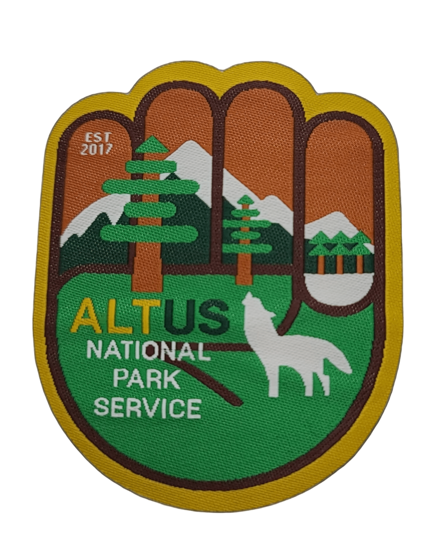 Altus National Park Iron On Patch – Wilderness Adventure Badge - Wander Together Outfitters
