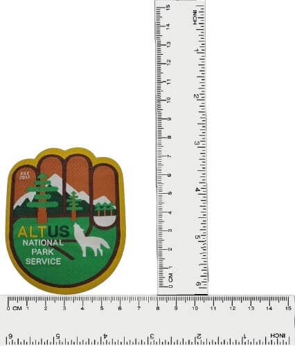 Altus National Park Iron On Patch – Wilderness Adventure Badge - Wander Together Outfitters