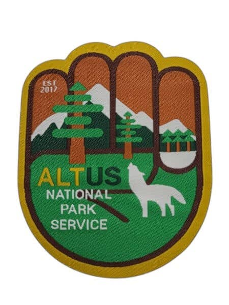 Altus National Park Iron On Patch – Wilderness Adventure Badge - Wander Together Outfitters