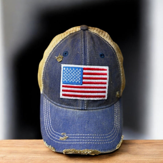 American Flag Hat - Wander Together Outfitters