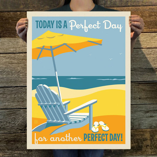 Another Perfect Day (Coastal Collection) Art Print - Wander Together Outfitters
