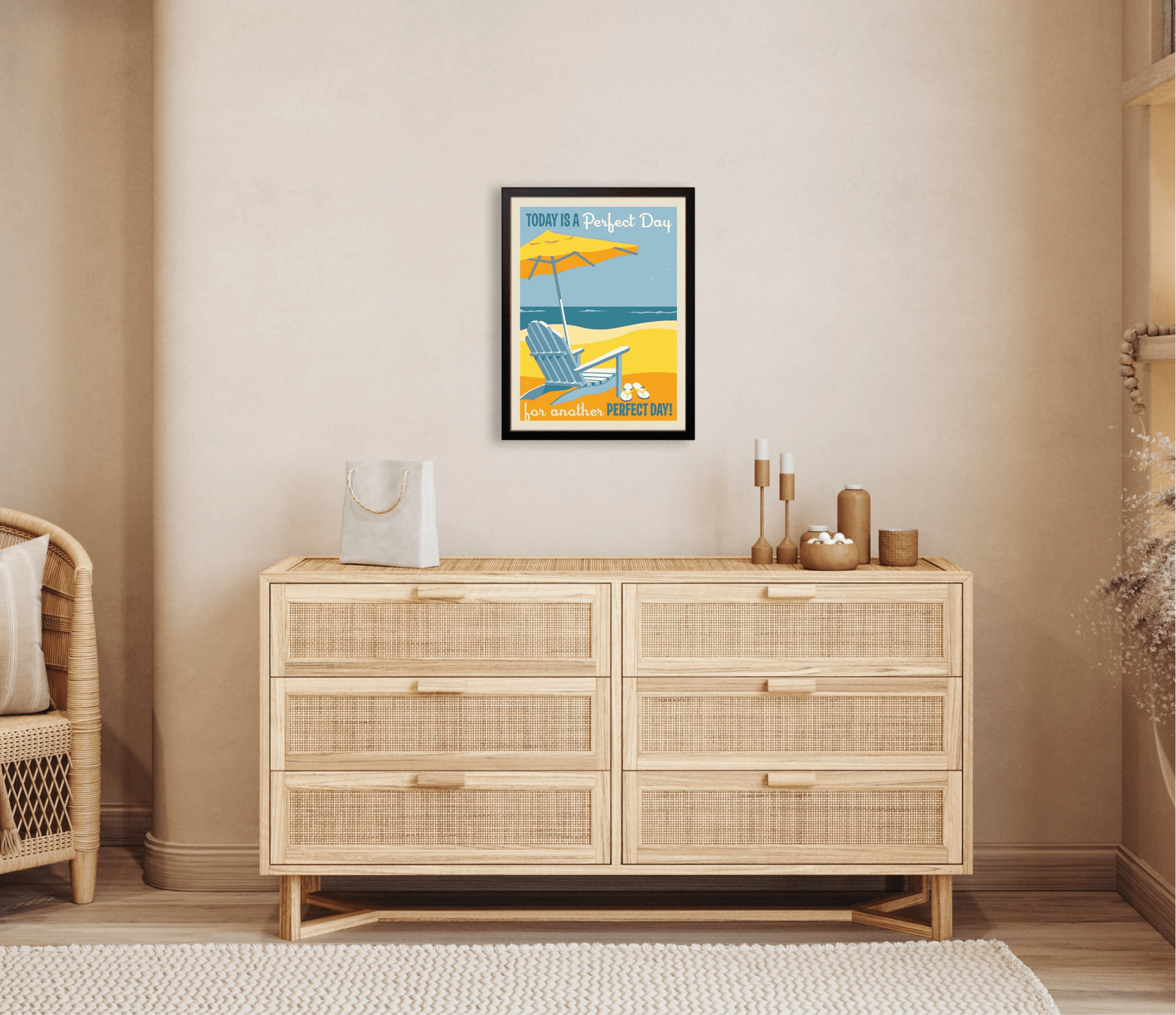 Another Perfect Day (Coastal Collection) Art Print - Wander Together Outfitters