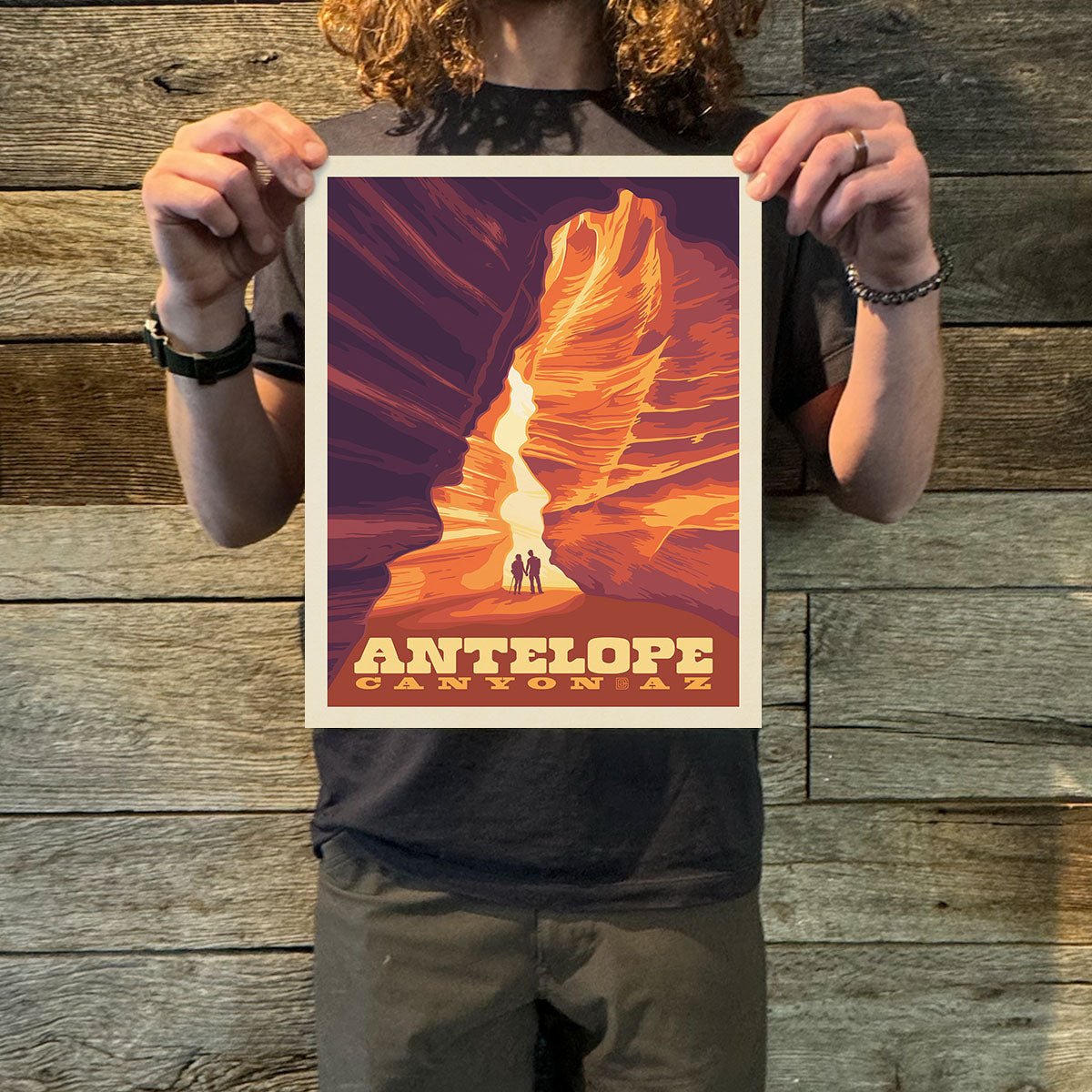 Antelope Canyon, AZ (American Travel) Art Print - Wander Together Outfitters