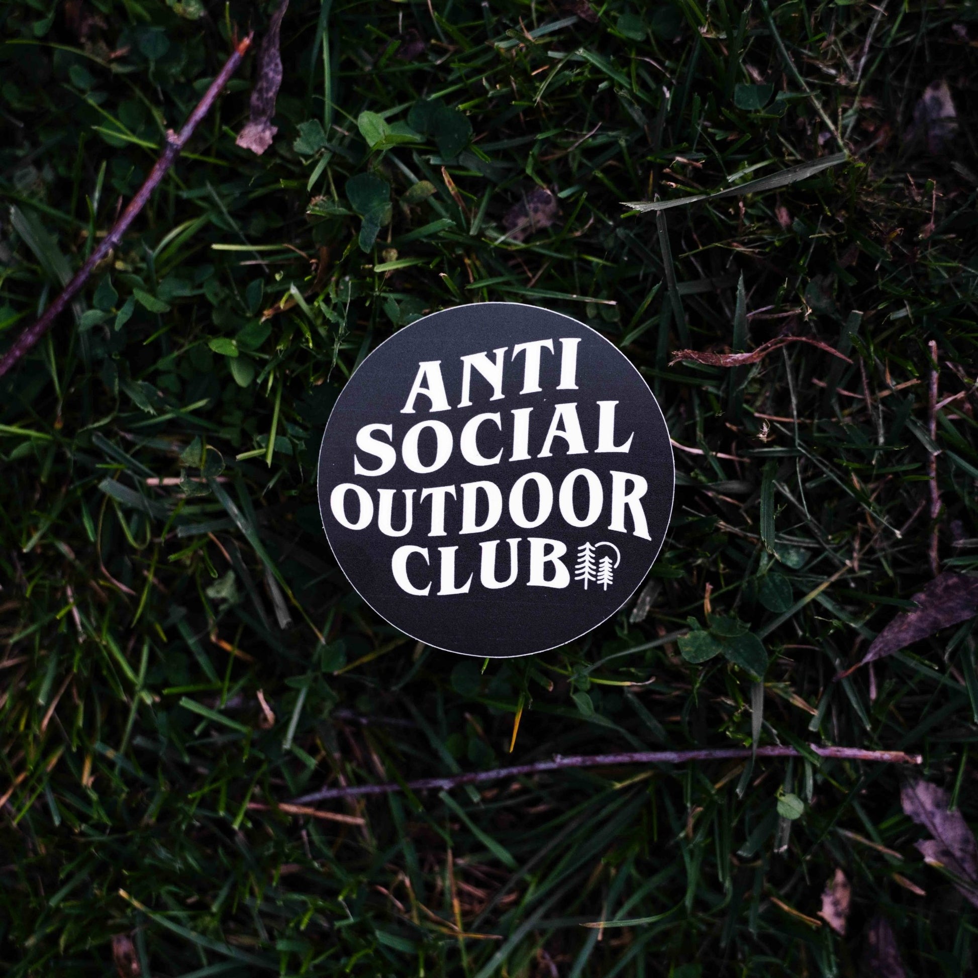 Anti Social Outdoor Club Sticker - Wander Together Outfitters