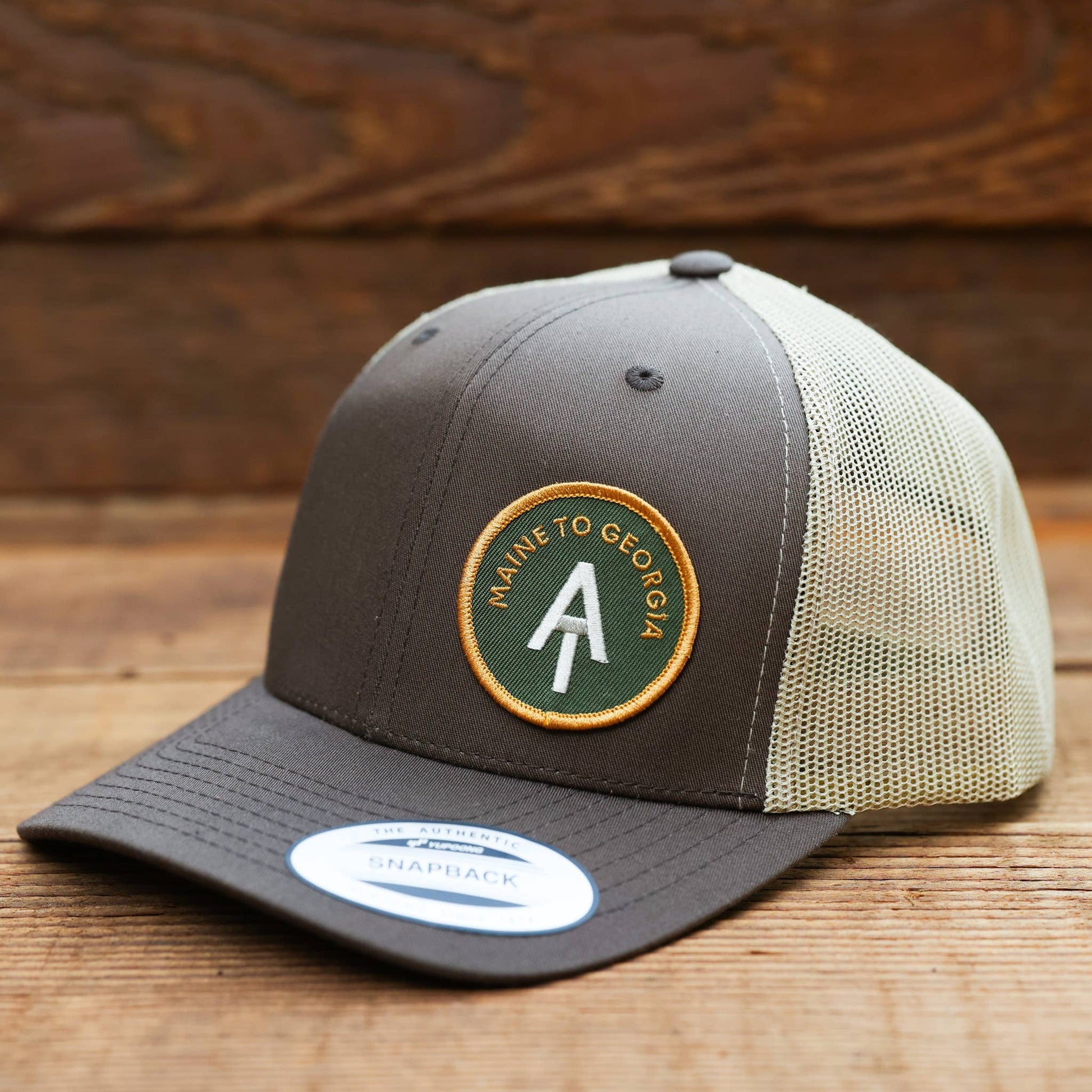 Appalachian Trail Side Patch, Vintage Style Trucker Hat SnapBack Cap - Wander Together Outfitters