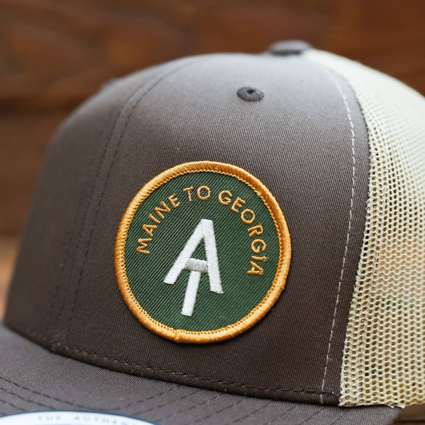 Appalachian Trail Side Patch, Vintage Style Trucker Hat SnapBack Cap - Wander Together Outfitters