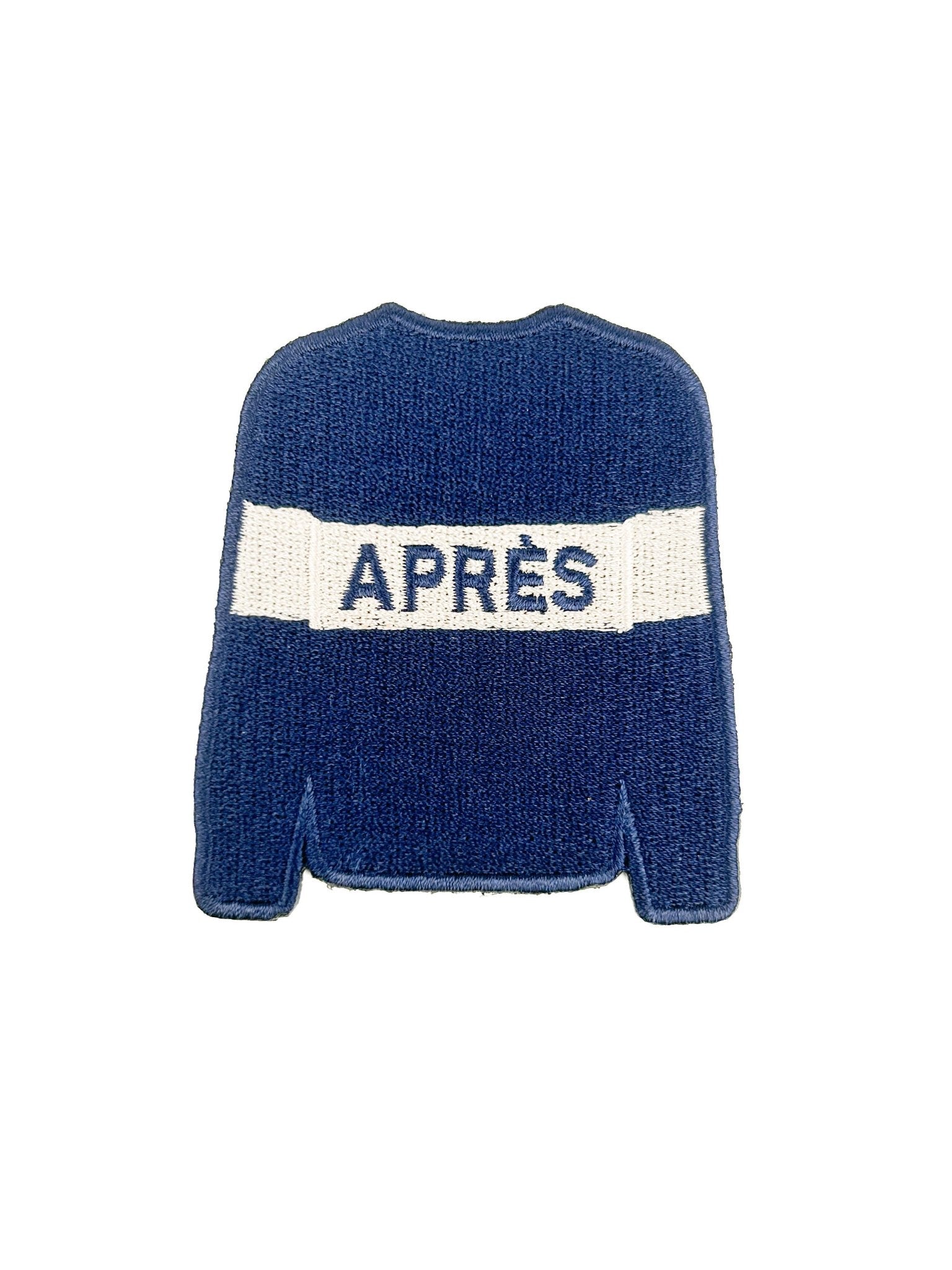 "Après" Ski Sweater Iron On Patch - Wander Together Outfitters