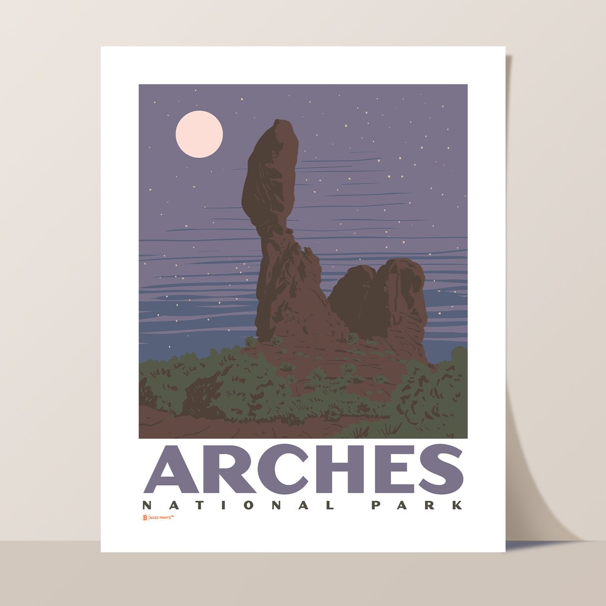 Arches National Park Balanced Rock Print - Wander Together Outfitters