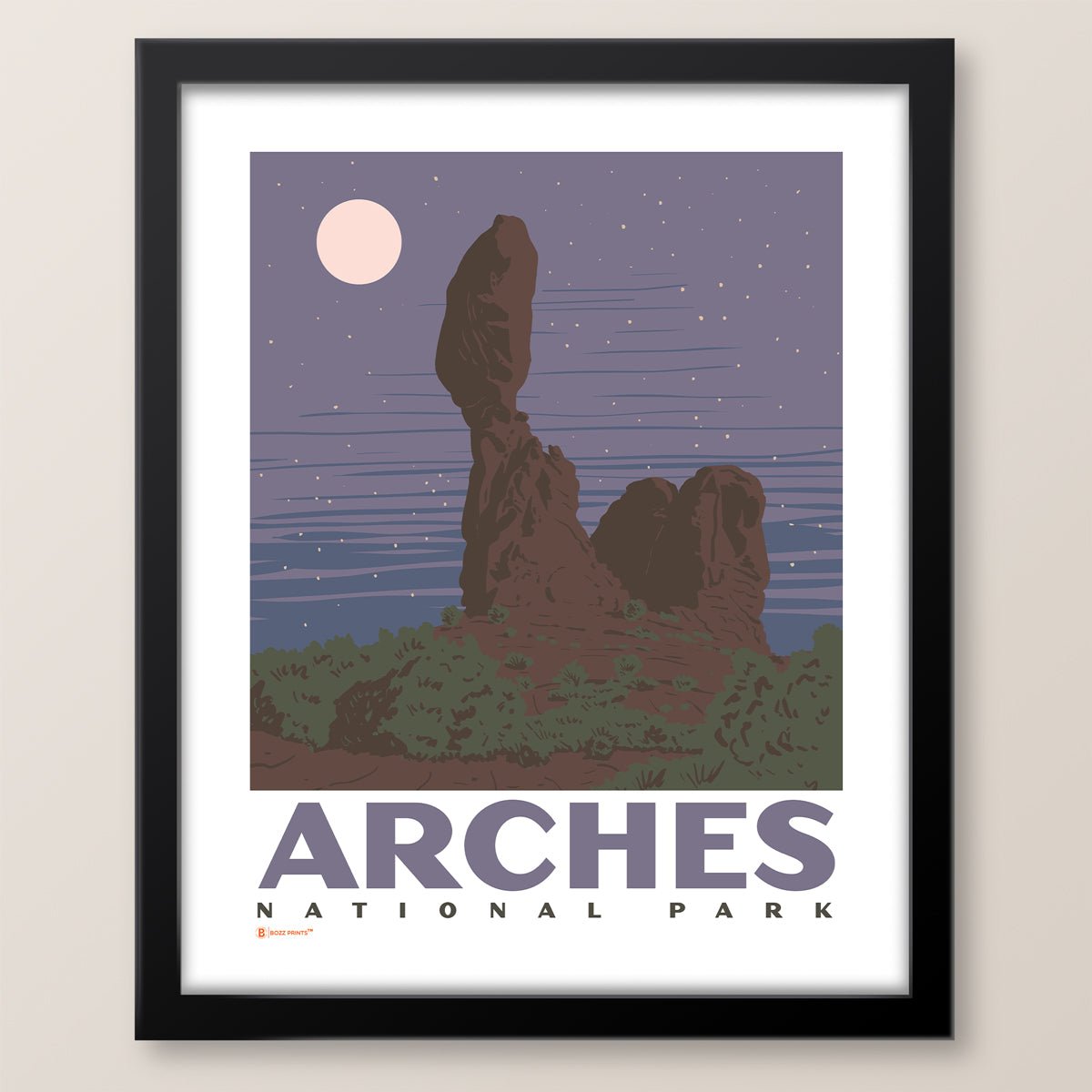 Arches National Park Balanced Rock Print - Wander Together Outfitters