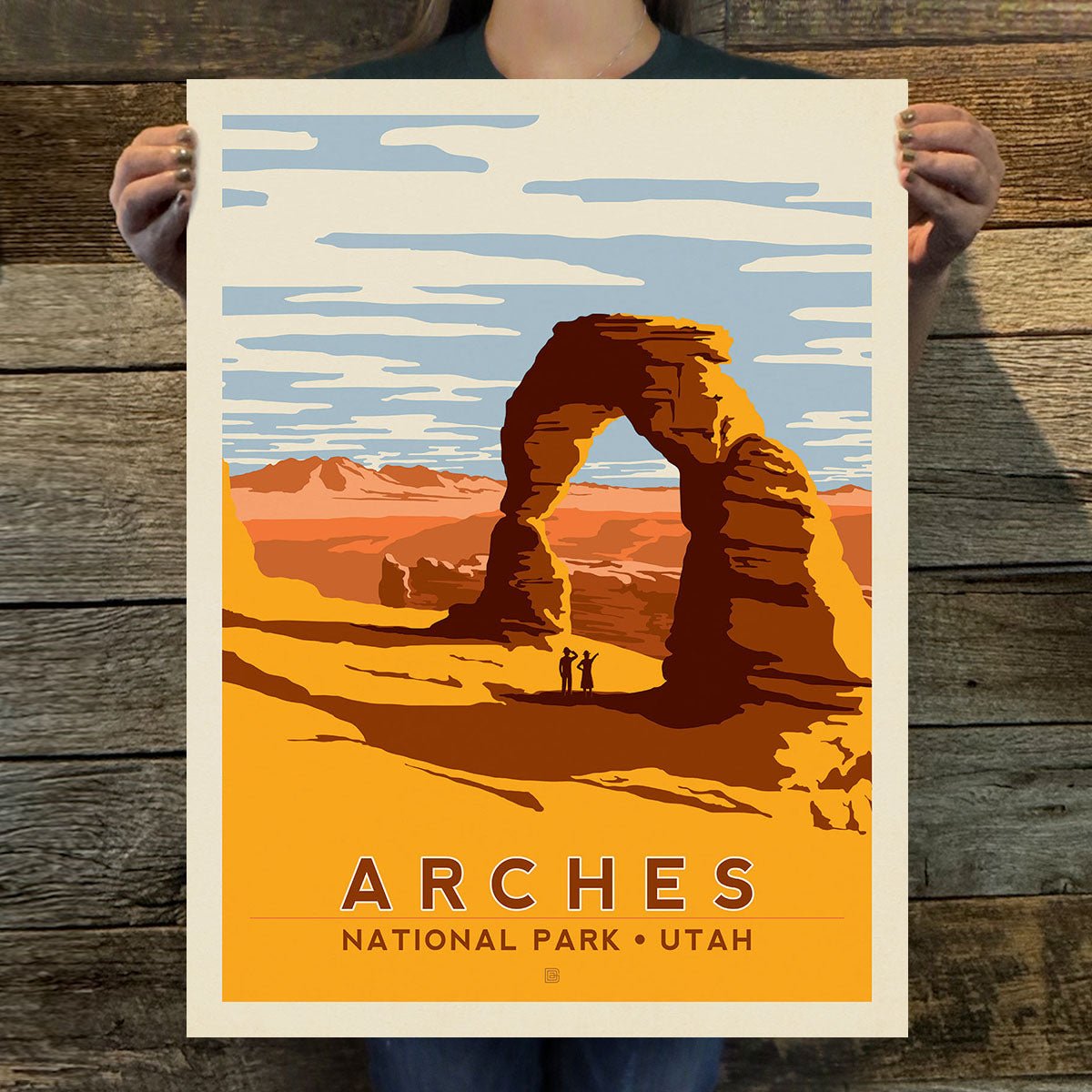Arches National Park: Delicate Arch Art Print - Wander Together Outfitters