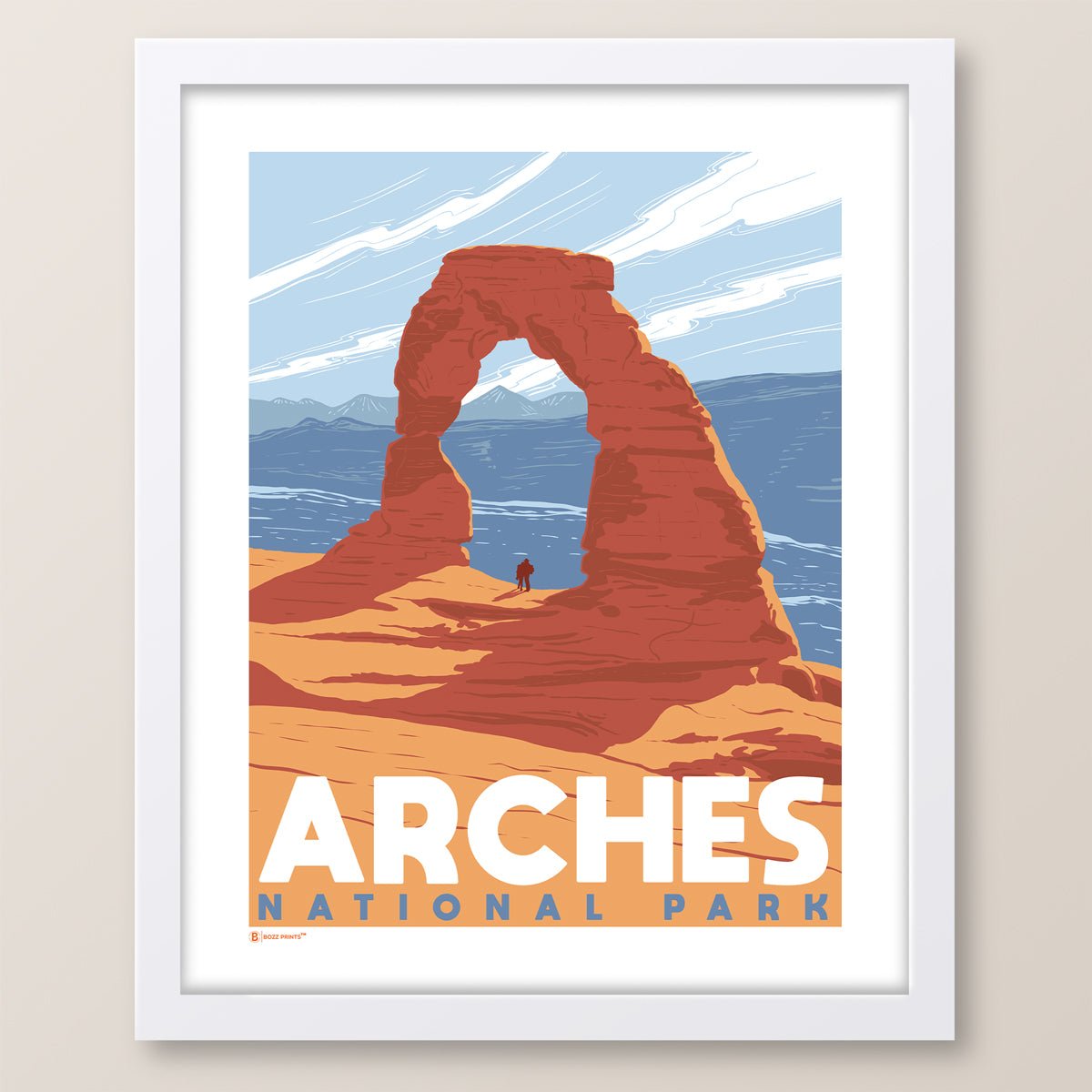 Arches National Park Delicate Arch Print – Wander Together Outfitters