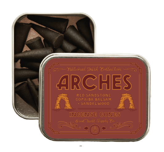 Arches National Park Incense (Sandstone, Balsam, Sandalwood) - Wander Together Outfitters