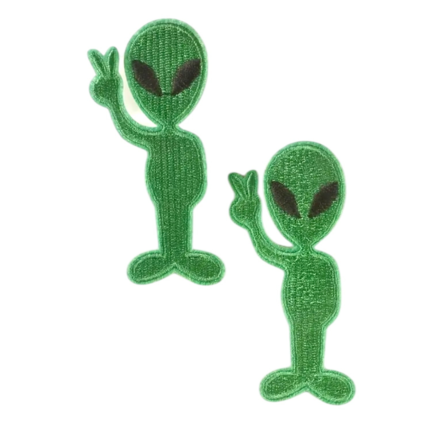 Area 51 and UFO , Alien Travel Themed Iron On Patches - Wander Together Outfitters