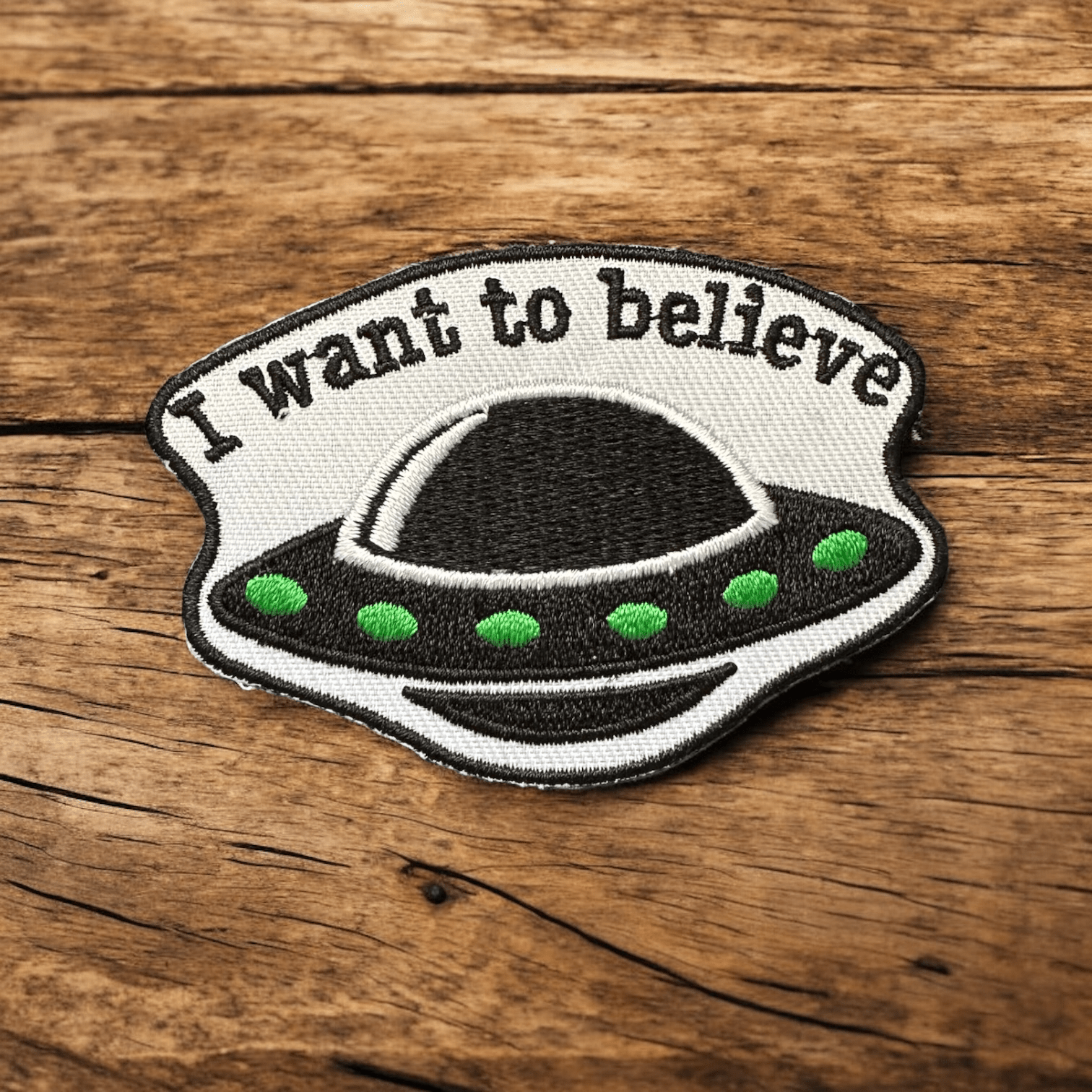 Area 51 and UFO , Alien Travel Themed Iron On Patches - Wander Together Outfitters