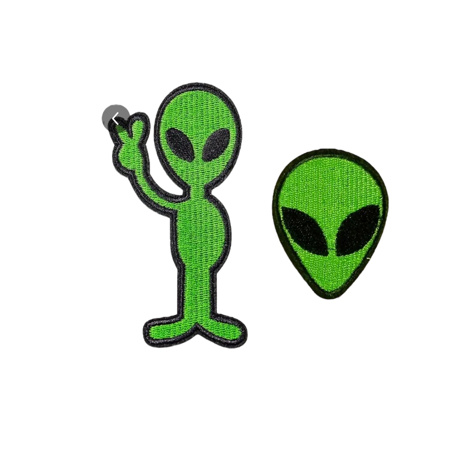 Area 51 and UFO , Alien Travel Themed Iron On Patches - Wander Together Outfitters