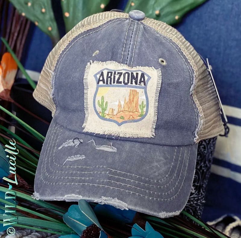 Arizona State Patch Trucker Cap (CLEARANCE) - Wander Together Outfitters