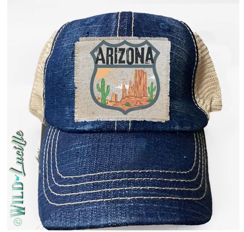 Arizona State Patch Trucker Cap (CLEARANCE) - Wander Together Outfitters