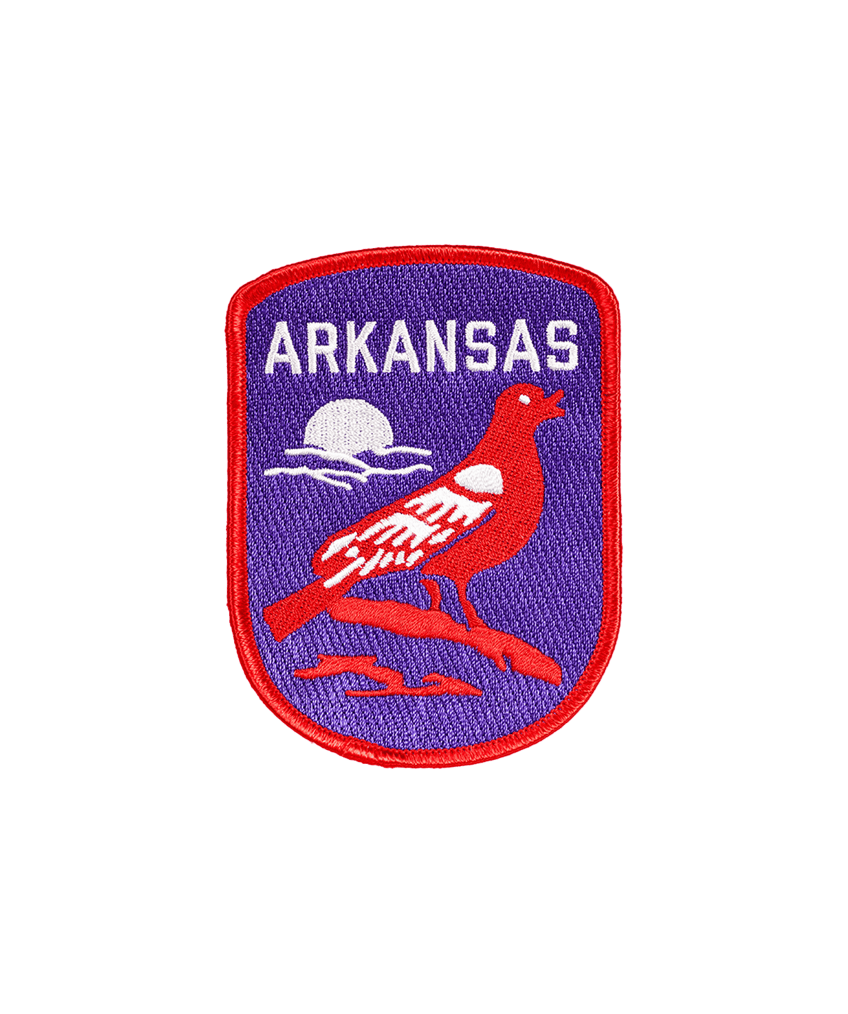 Arkansas Embroidered Patch - Wander Together Outfitters