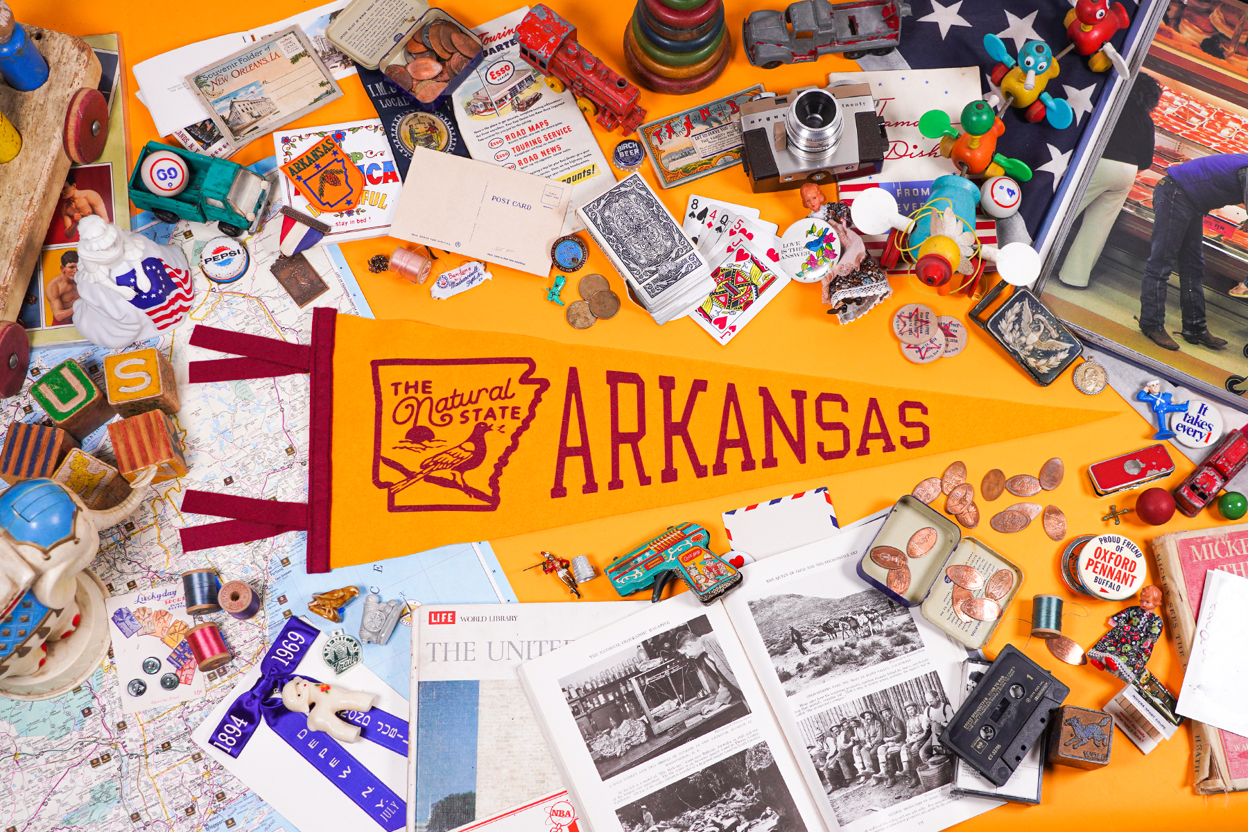 Arkansas Pennant - Wander Together Outfitters