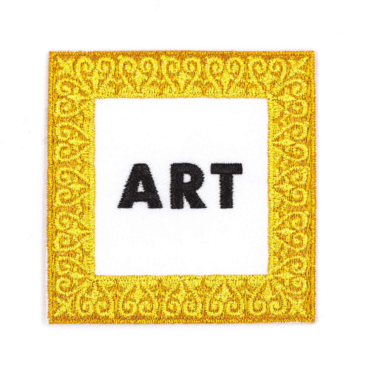 "Art" Embroidered Iron - On Patch - Wander Together Outfitters