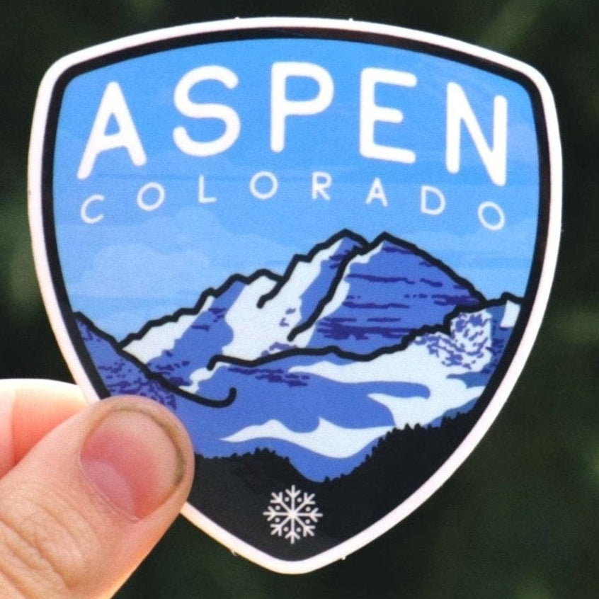 Aspen Colorado Vinyl Sticker - Wander Together Outfitters