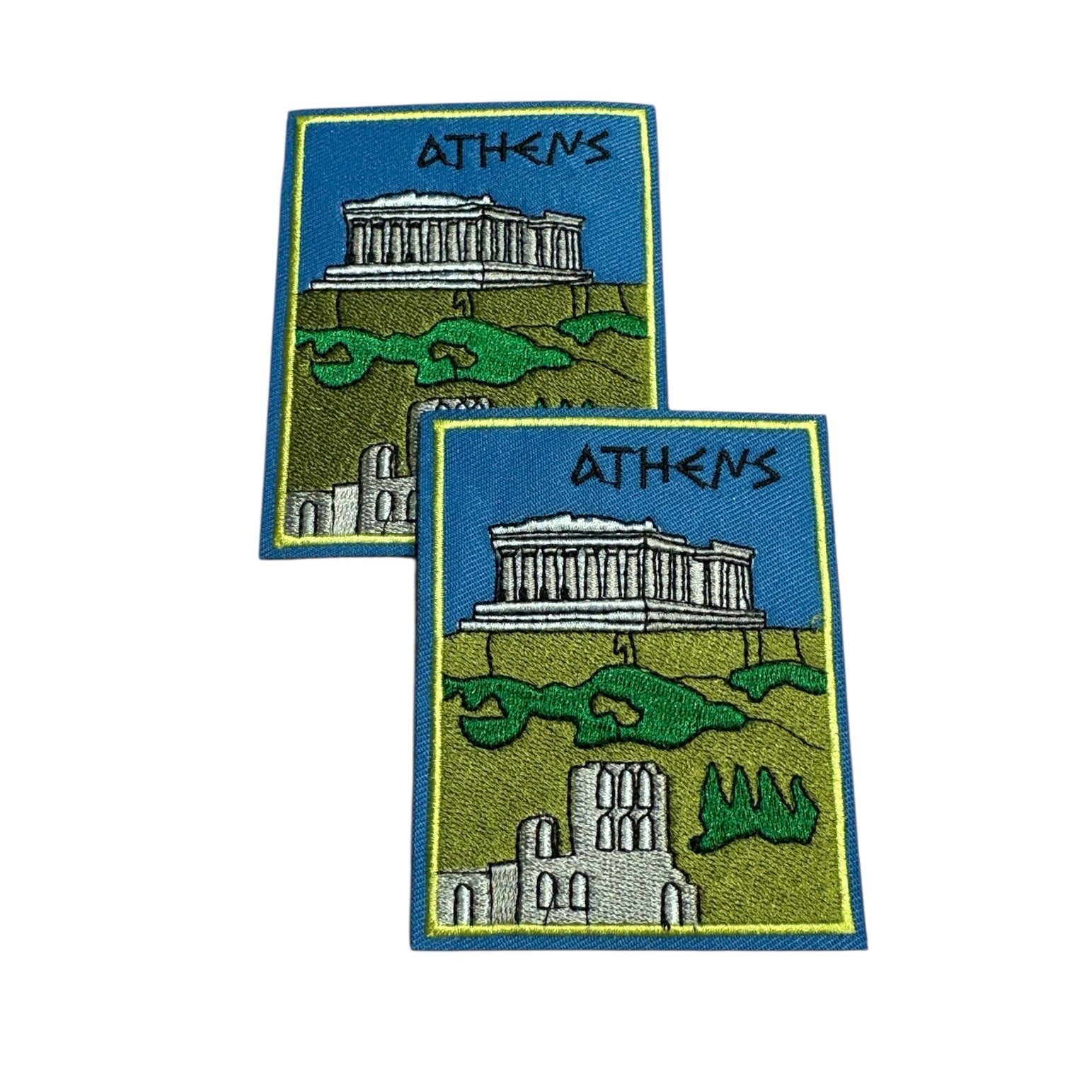 Athens Greece Travel Iron On Patch - Wander Together Outfitters