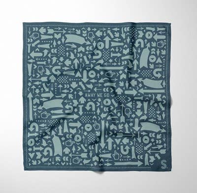 “Away We Go” Road Trip Bandana (SALE) - Wander Together Outfitters