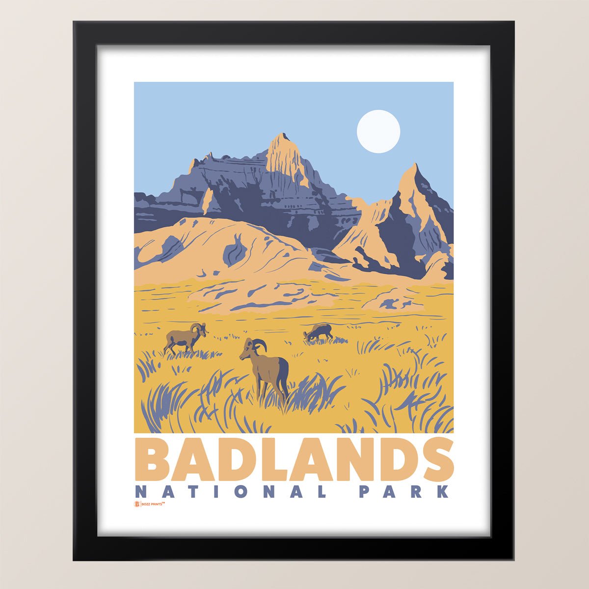 Badlands National Park Print - Wander Together Outfitters