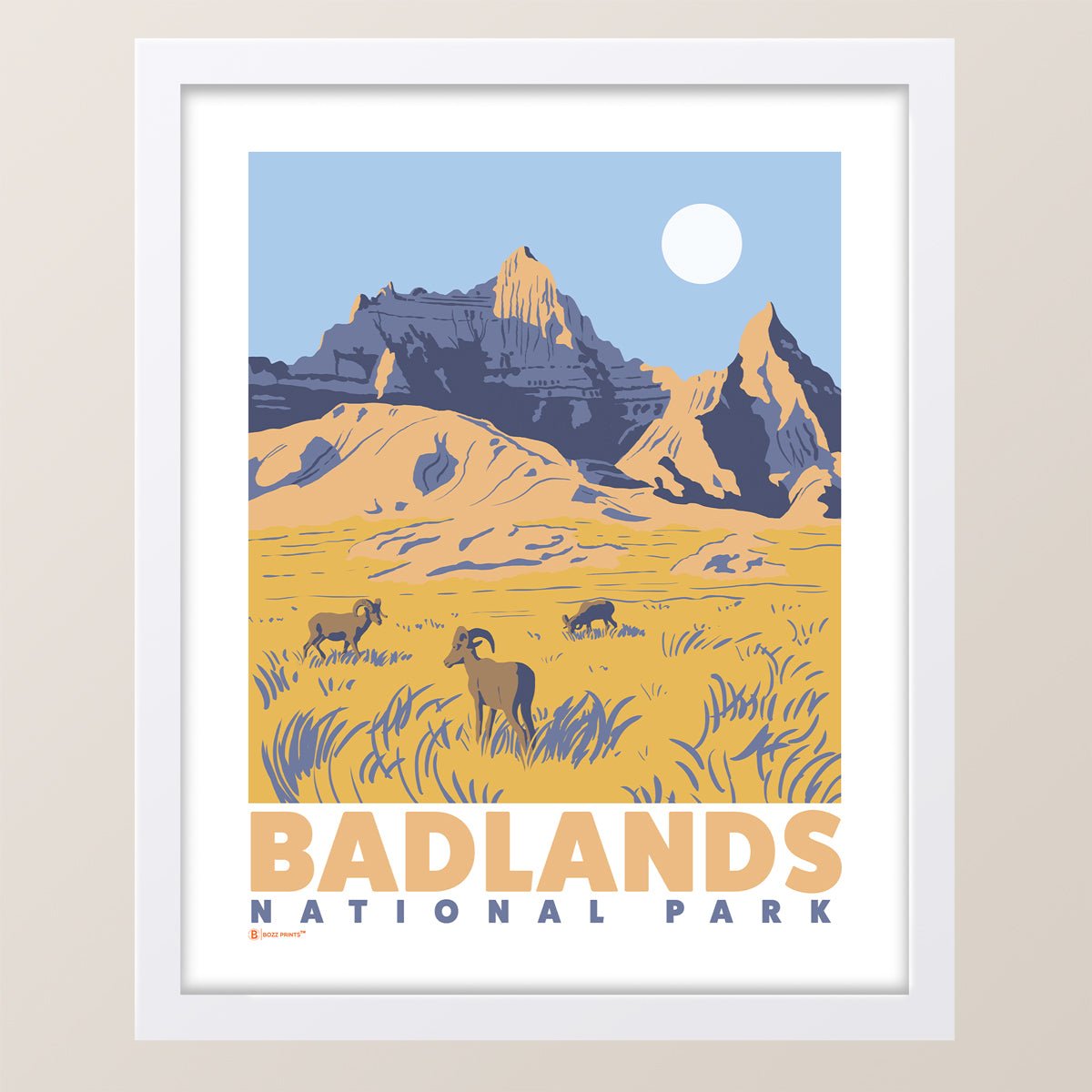 Badlands National Park Print - Wander Together Outfitters